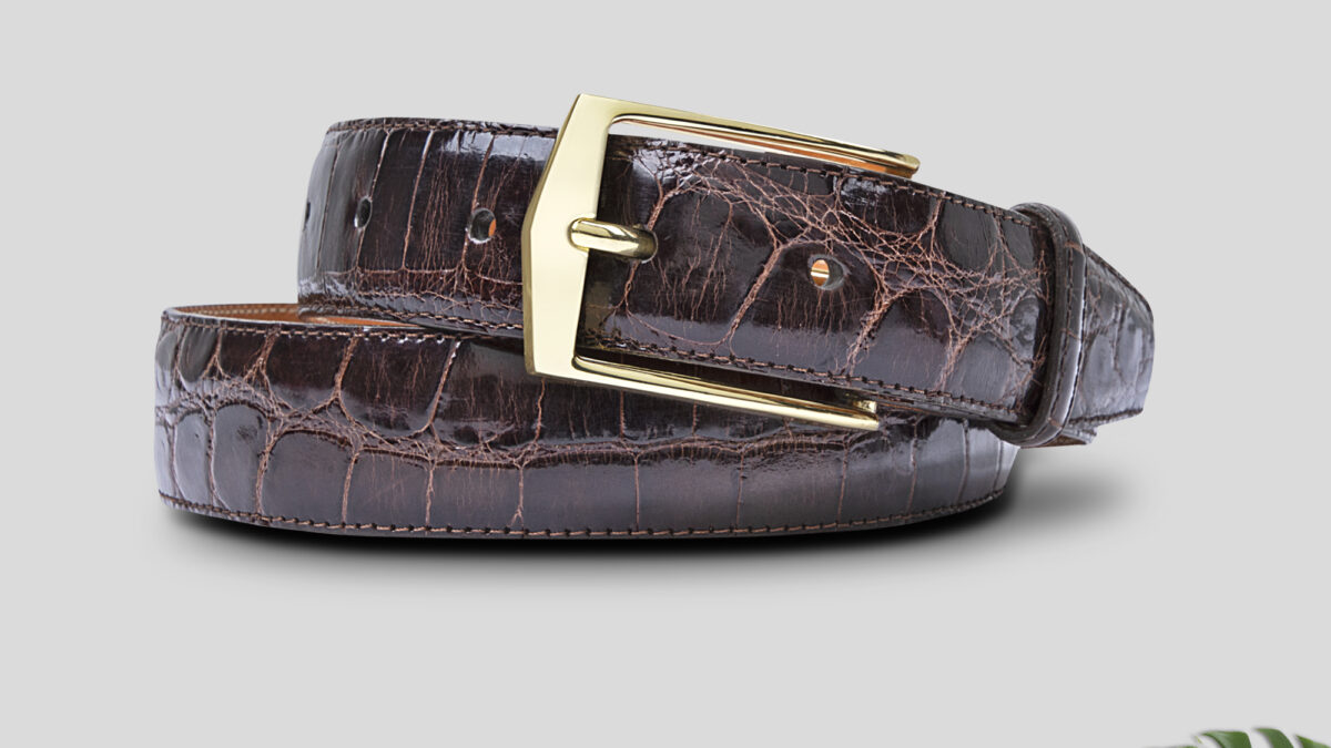 The Alligator Belt - Peter Elliot Blue