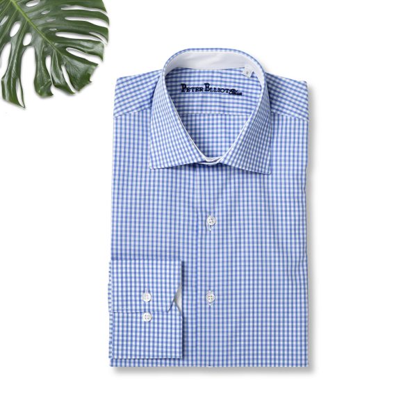 Check Shirt for Men - Blue Check Shirt Mens - Buy Now