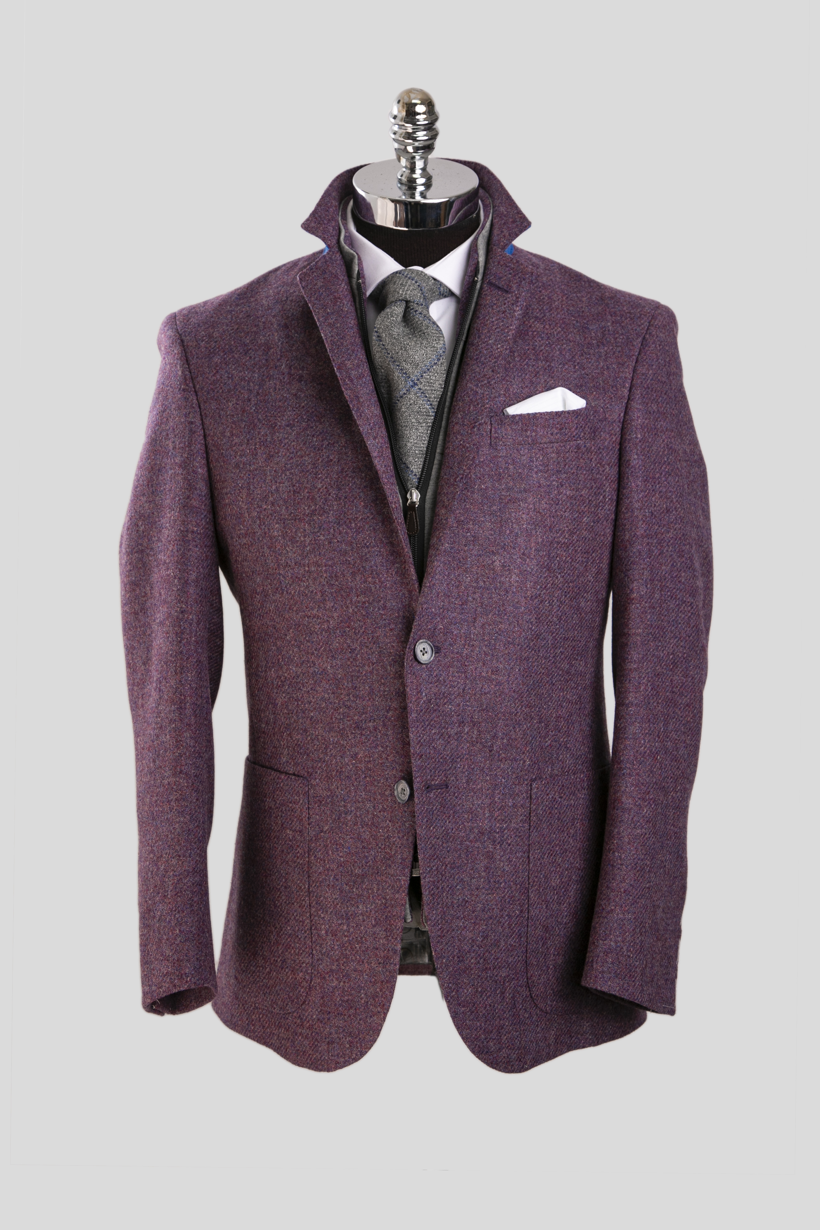 多数販売 Archi ORGANIC TWILL TAB JACKET PLUM - レディース