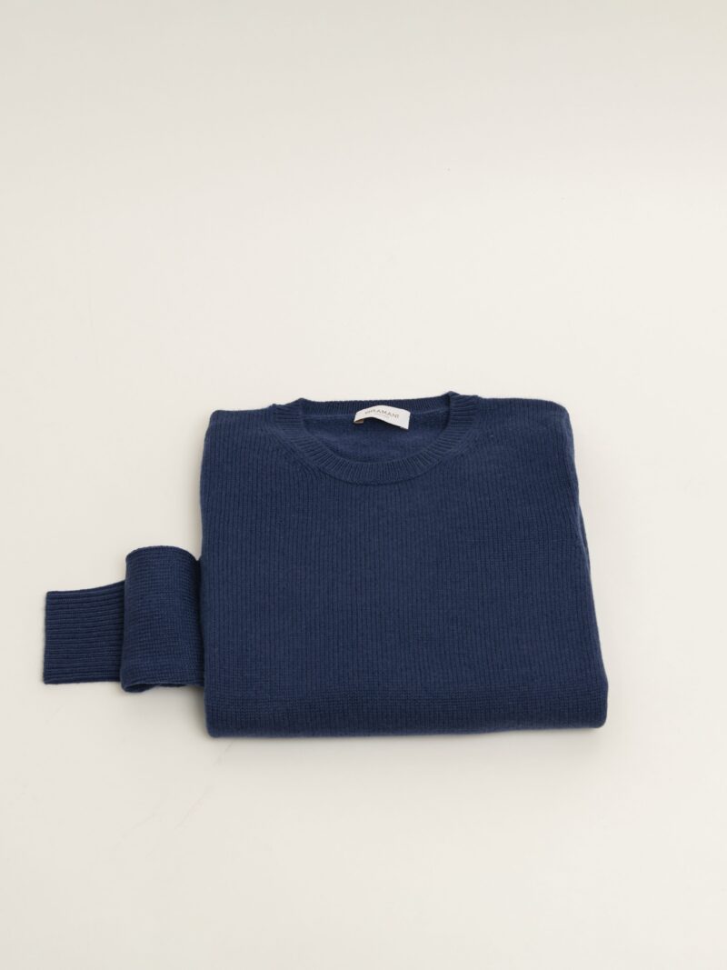 Women's crewneck cash blue