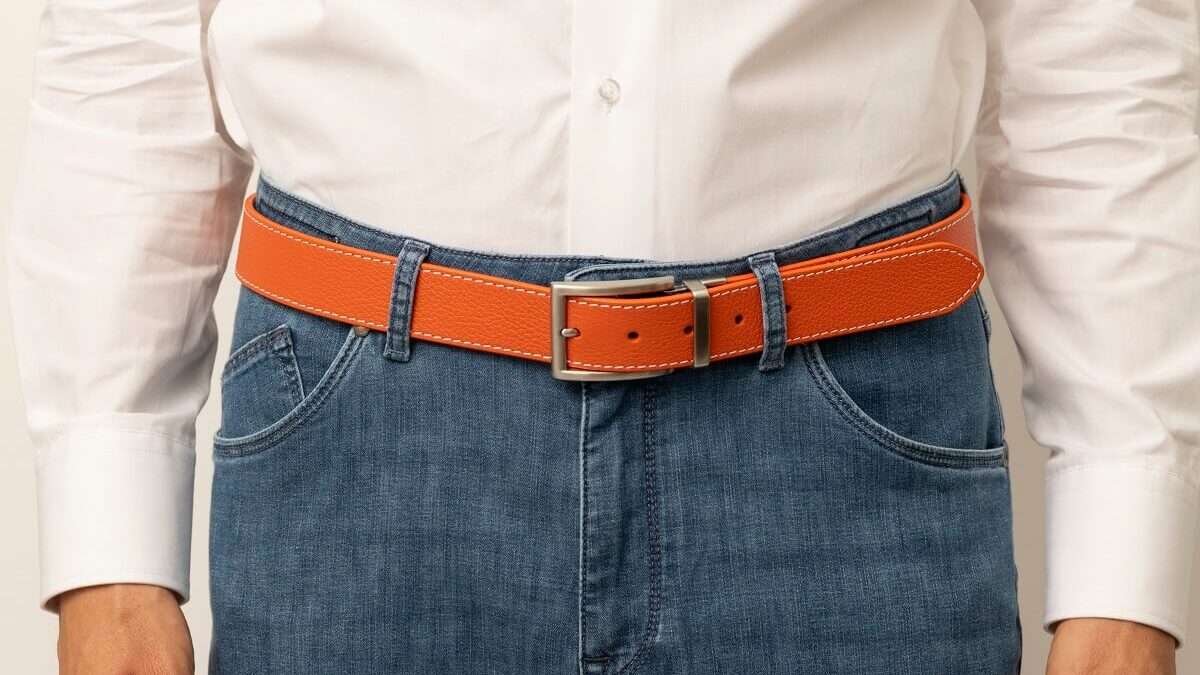 The Reversible Belt - Peter Elliot Blue